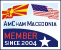 Member of the American Macedonian Chamber of Commerce since 2004